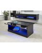 GFW GALCOFBLK GALICIA COFFEE TABLE WITH LED BLACK
