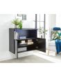 GFW GALSIDBLK GALICIA SIDEBOARD WITH LED BLACK