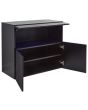 GFW GALSIDBLK GALICIA SIDEBOARD WITH LED BLACK