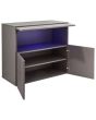 GFW GALSIDGRY GALICIA SIDEBOARD WITH LED GREY