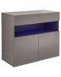 GFW GALSIDGRY GALICIA SIDEBOARD WITH LED GREY