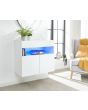 GFW GALSIDWHT GALICIA SIDEBOARD WITH LED WHITE