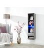 GFW GALTSUGRY GALICIA TALL SHELF UNIT WITH LED GREY