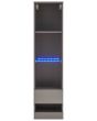 GFW GALTSUGRY GALICIA TALL SHELF UNIT WITH LED GREY