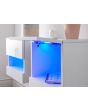 GFW GALWHBWWG GALICIA PAIR OF WALL HANGING BEDSIDE TABLES WHITE