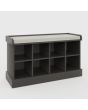 GFW KEMSHBGRY KEMPTON SHOE BENCH GREY