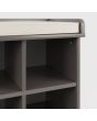 GFW KEMSHBGRY KEMPTON SHOE BENCH GREY