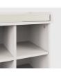 GFW KEMSHBWHT KEMPTON SHOE BENCH WHITE