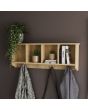 GFW KEMWRKOAK KEMPTON WALL RACK OAK