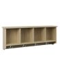 GFW KEMWRKOAK KEMPTON WALL RACK OAK