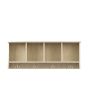 GFW KEMWRKOAK KEMPTON WALL RACK OAK