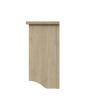 GFW KEMWRKOAK KEMPTON WALL RACK OAK