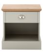 GFW KEN1BSGRY KENDAL 1 DRAWER BEDSIDE GREY