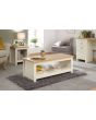 GFW LANCTSCRM LANCASTER COFFEE TABLE WITH SHELF CREAM