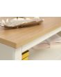 GFW LANCTSCRM LANCASTER COFFEE TABLE WITH SHELF CREAM