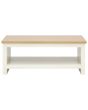 GFW LANCTSCRM LANCASTER COFFEE TABLE WITH SHELF CREAM