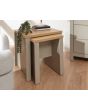 GFW LANNSTGRY LANCASTER NESTING TABLES GREY