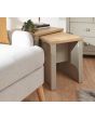 GFW LANNSTGRY LANCASTER NESTING TABLES GREY