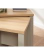 GFW LANNSTGRY LANCASTER NESTING TABLES GREY