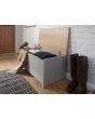 GFW LANOTTGRY LANCASTER OTTOMAN STORAGE GREY