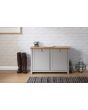 GFW LANSHSGRY LANCASTER SHOE STORAGE GREY