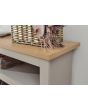 GFW LANSSBGRY LANCASTER SIMPLE SHOE BENCH GREY