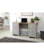 GFW LANSTDGRY LANCASTER STUDY DESK GREY