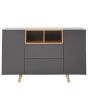 GFW MDNSIDGRY MODENA SIDEBOARD CONSOLE GREY