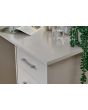 GFW PAN2SDGRY PANAMA 2 DRAWER DESK GREY