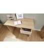 GFW PAN2SDOAK PANAMA 2 DRAWER DESK OAK