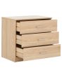 GFW PAN3PCOAK PANAMA 3PCE BEDROOM SET OAK