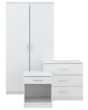 GFW PAN3PCWHT PANAMA 3PCE BEDROOM SET WHITE