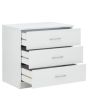 GFW PAN3PCWHT PANAMA 3PCE BEDROOM SET WHITE
