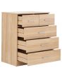 GFW PAN4PCOAK PANAMA 4PCE BEDROOM SET OAK