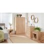 GFW PAN4PCOAK PANAMA 4PCE BEDROOM SET OAK