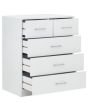 GFW PAN4PCWHT PANAMA 4PCE BEDROOM SET WHITE