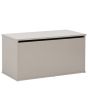 GFW PANOSBGRY PANAMA OTTOMAN STORAGE BOX GREY