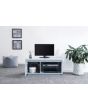 GFW POLTVUGRY POLAR HIGH GLOSS LED TV UNIT GREY