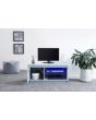 GFW POLTVUGRY POLAR HIGH GLOSS LED TV UNIT GREY