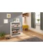 GFW STG2TSWHT STIRLING TWO TIER SHOE CABINET WHITE