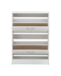 GFW STG2TSWHT STIRLING TWO TIER SHOE CABINET WHITE