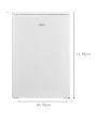 Haden HR128W-E 55Cm Larder Fridge
