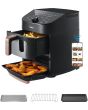 Midea MAF112B0BPKW Duel Basket Air Fryer