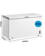 Midea MDRC564FZE01 418l Chest Freezer