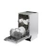 Teknix TBD455 45Cm Int Dishwasher 49Db A Aa Half Load 5 Programme 3 Temp