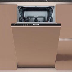 Hotpoint HP2ID10CS80UK 10 Place Setting Integrated Slimline Dishwasher with Rapid Wash