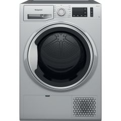 Hotpoint NT M11 92SSK UK Freestanding 9kg Heat Pump Tumble Dryer - Silver