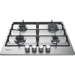 Hotpoint PPH 60P F IX UK Hob - Silver