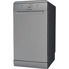 Indesit IN2FE10CS90SUK Freestanding 45cm Slimline Dishwasher with 10 Place Settings - Silver
