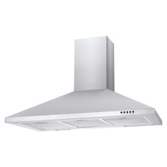 Candy CCE90NX/1 90cm Chimney Cooker Hood - Stainless Steel